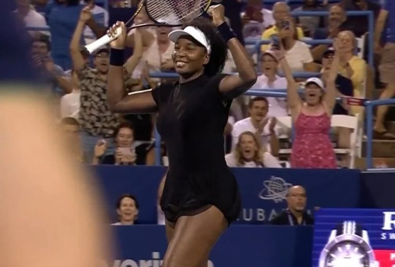 Tenis: “Histórico”, Venus Williams volvió al circuito WTA con 45 años y derrotó a la 35° del mundo