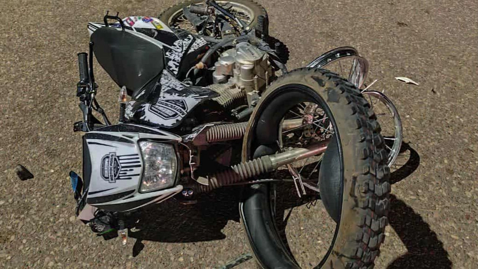Catriló: dos choques de motos en el centro dejaron heridos leves