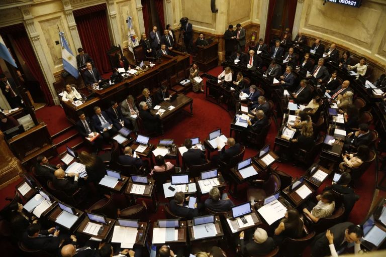 El Senado rechazó el veto presidencial al proyecto de los ATN y Milei suma otra derrota