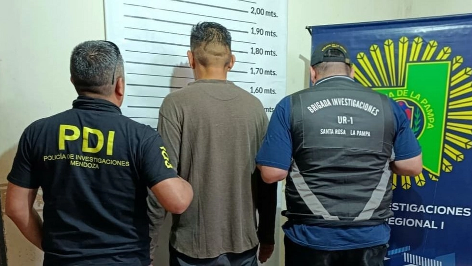 General Acha: detuvieron en Mendoza a un hombre acusado de abuso sexual agravado