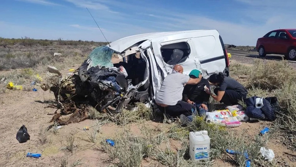 Grave accidente en Ruta 151: un pampeano en estado crítico y varios heridos leves