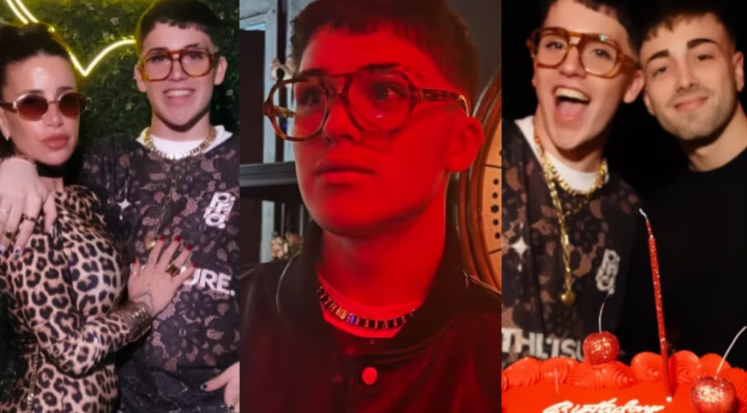 Glamour, animal print y amor: así fue el festejo íntimo de cumpleaños de Juan Otero, el hijo de Flor Peña