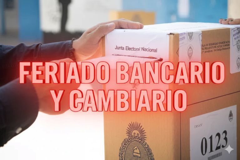 El BCRA oficializó feriados bancarios y cambiarios y habrá 96 horas sin venta de dólares tras las elecciones