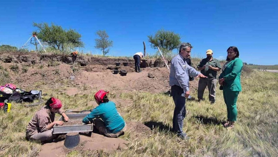 Uriburu: hallaron restos humanos y herramientas de hace 12 mil años