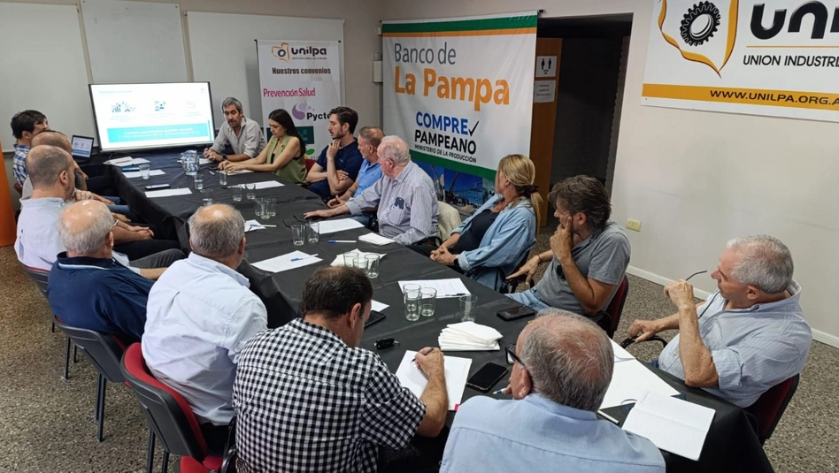 La Pampa expuso su estrategia industrial ante empresarios locales