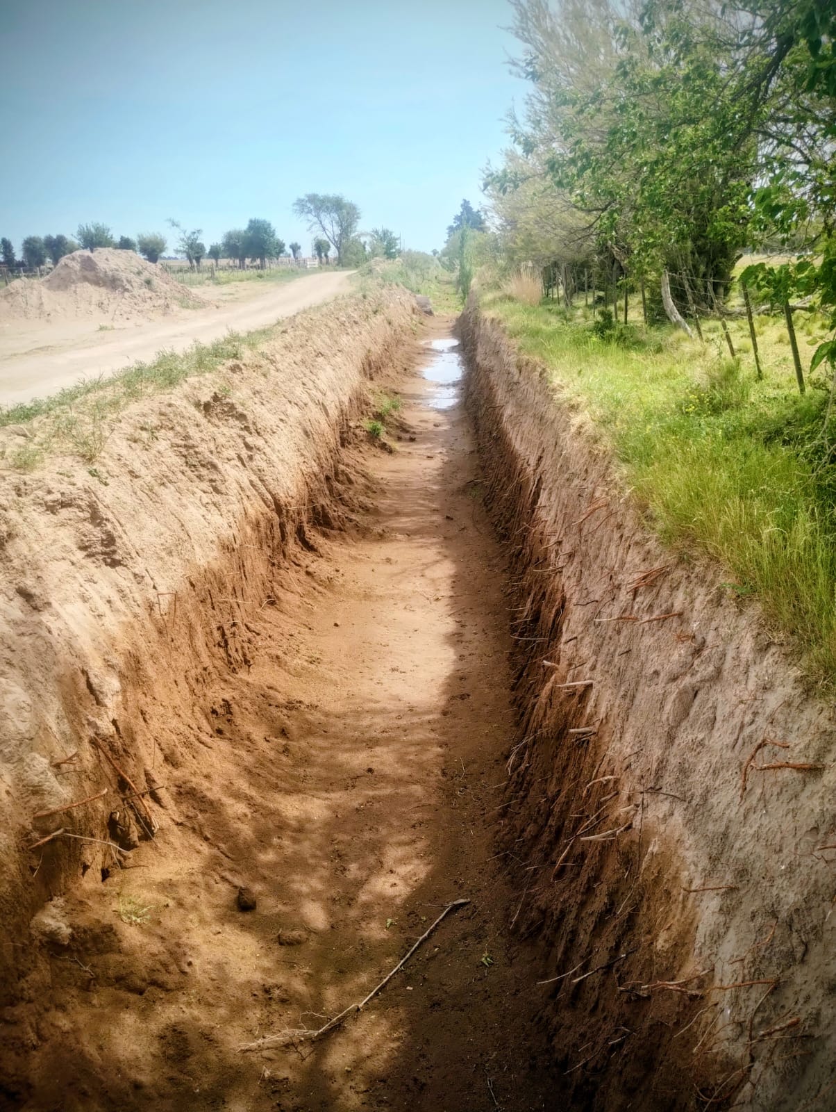 Hilario Lagos: se limpiaron más de tres mil metros de canales pluviales