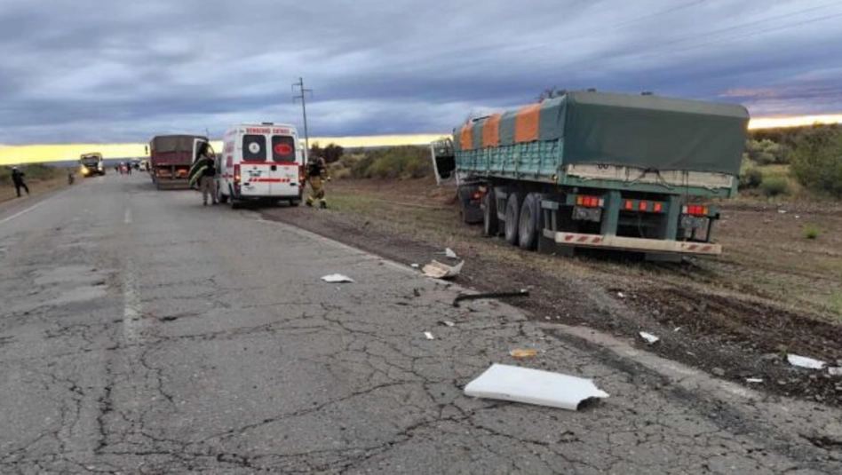 Otro siniestro por el mal estado de la Ruta 151: dos camiones chocaron cerca de Catriel