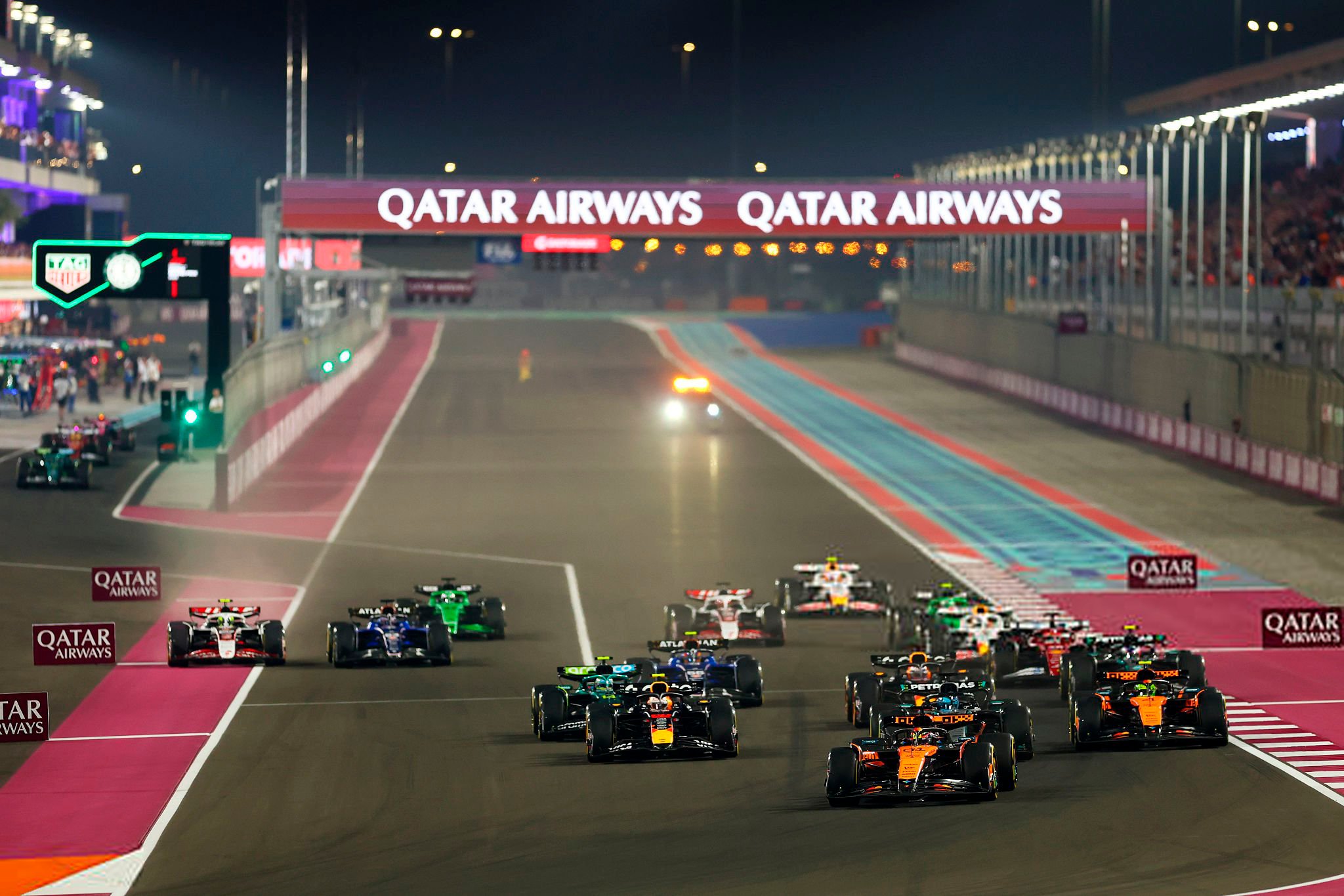 Automovilismo: Oscar Piastri se quedó con la sprint y Franco Colapinto finalizó último en Qatar