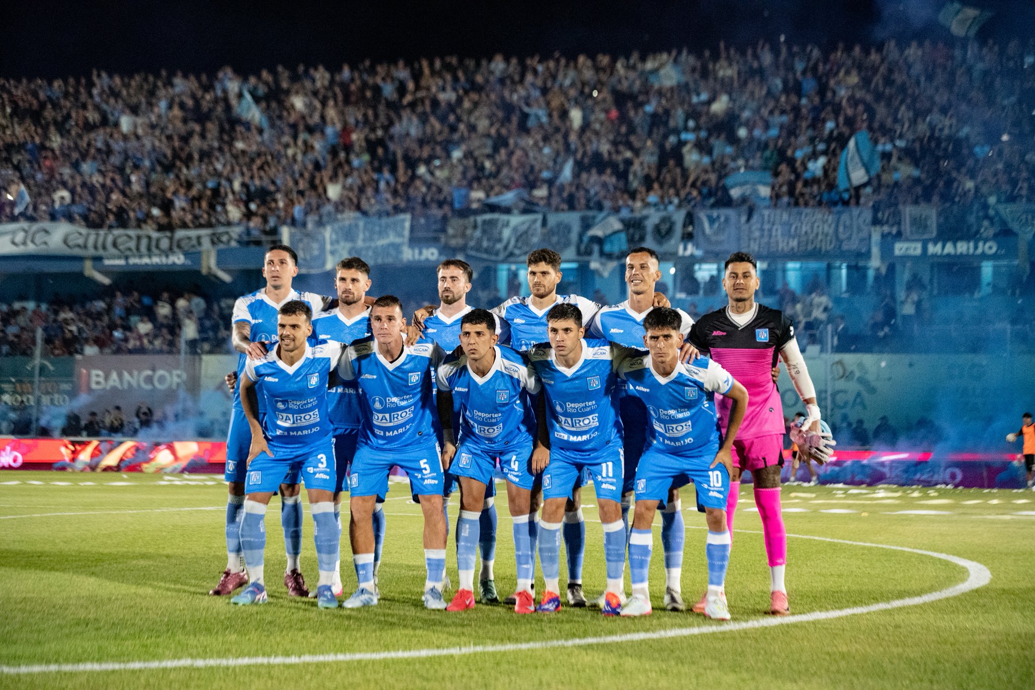 Fútbol: Estudiantes de Río Cuarto hizo un gran partido y venció 2 a 0 a Deportivo Madryn en la ida de la final del Nacional B
